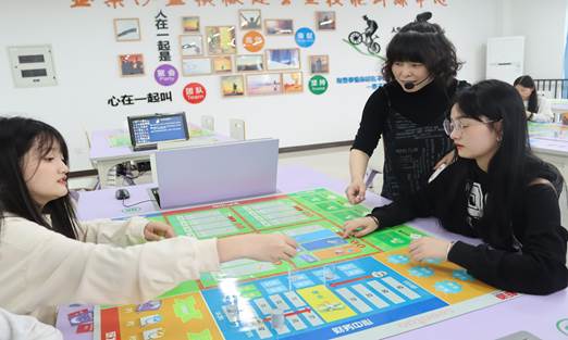 2022年会计学院职教活动ERP活动现场